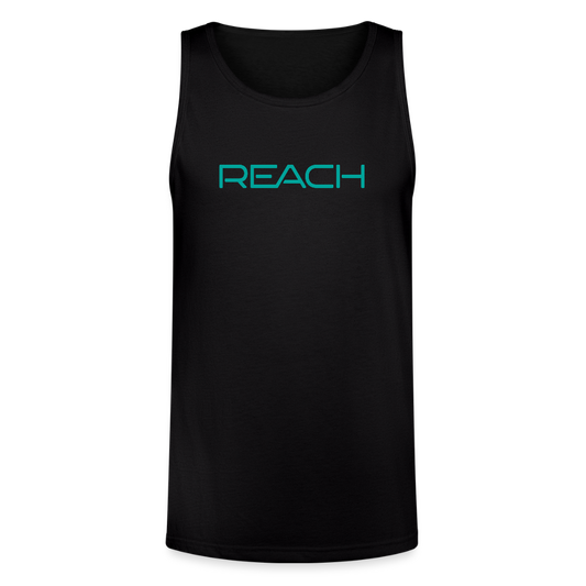 REACH Unisex Tri-Blend Tank - black