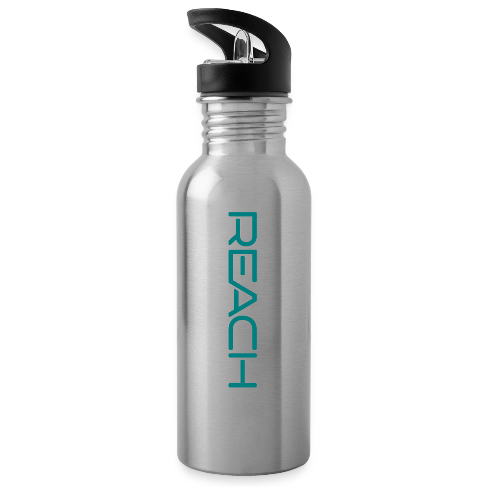 REACH Stainless Steel Water Bottle - silver