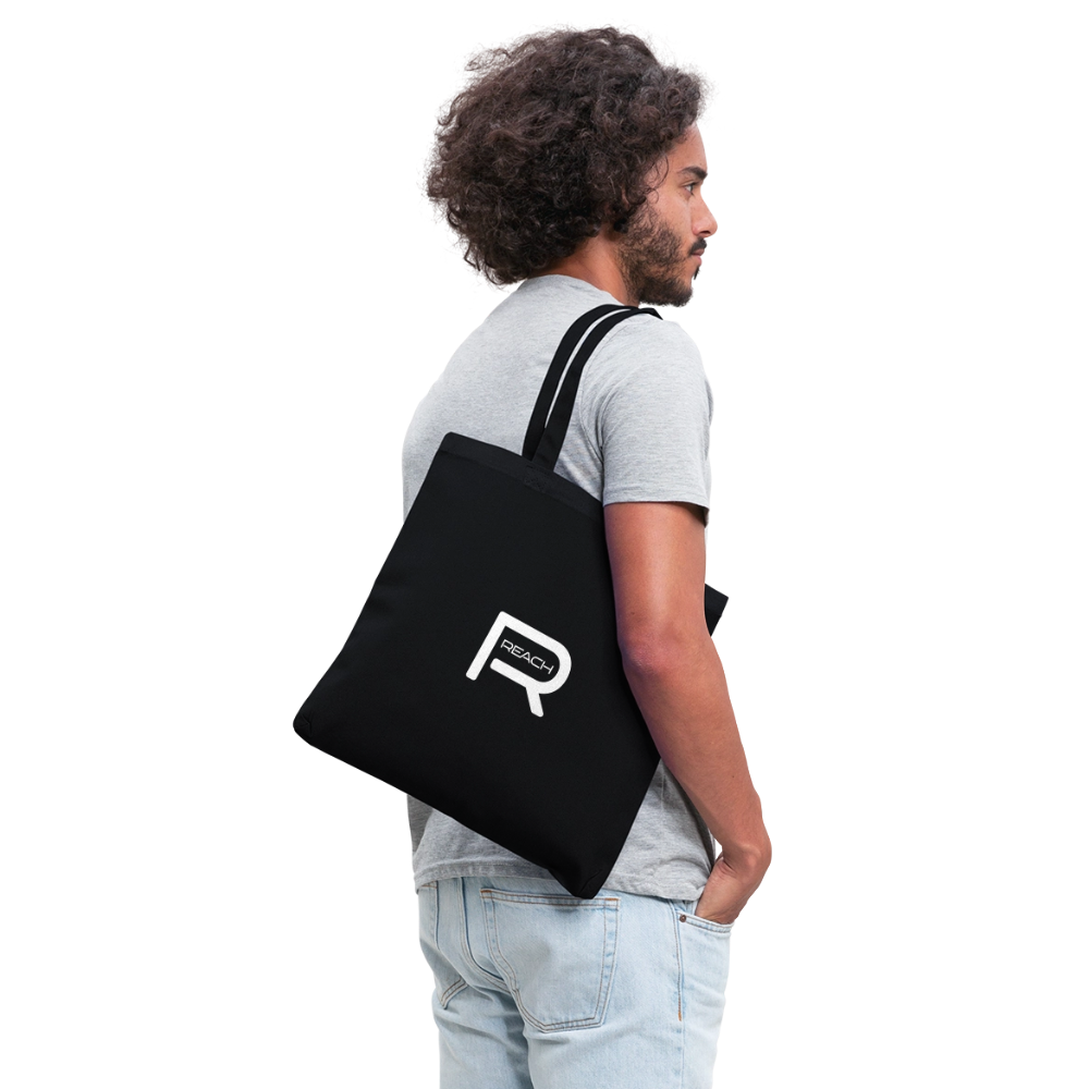 REACH Canvas Tote Bag - black