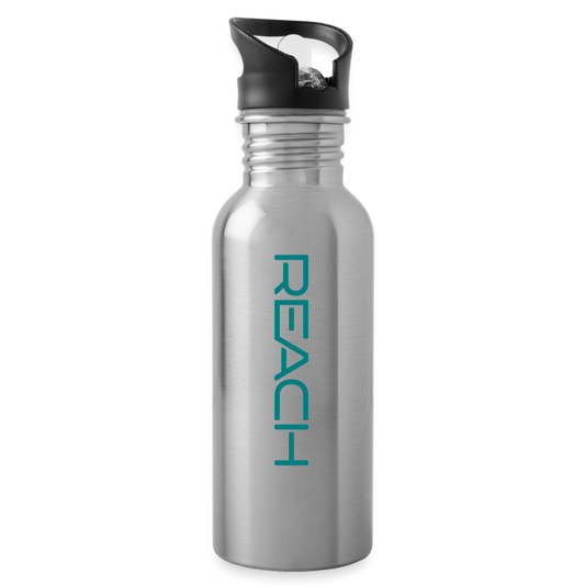 REACH Stainless Steel Water Bottle - silver