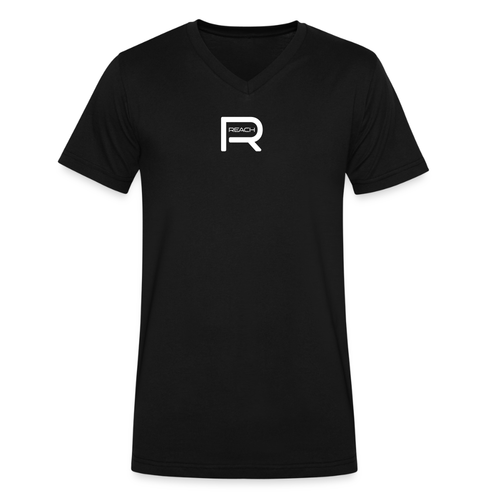 REACH Men's Fitted V-Neck Tee - black