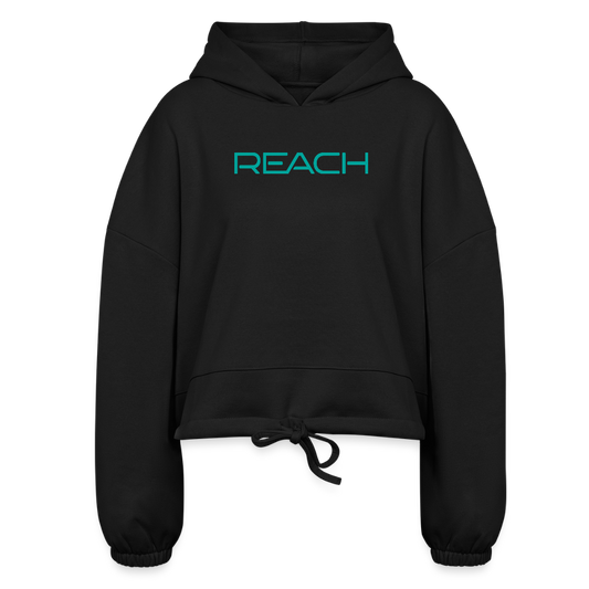 REACH Women’s Cropped Hoodie - black