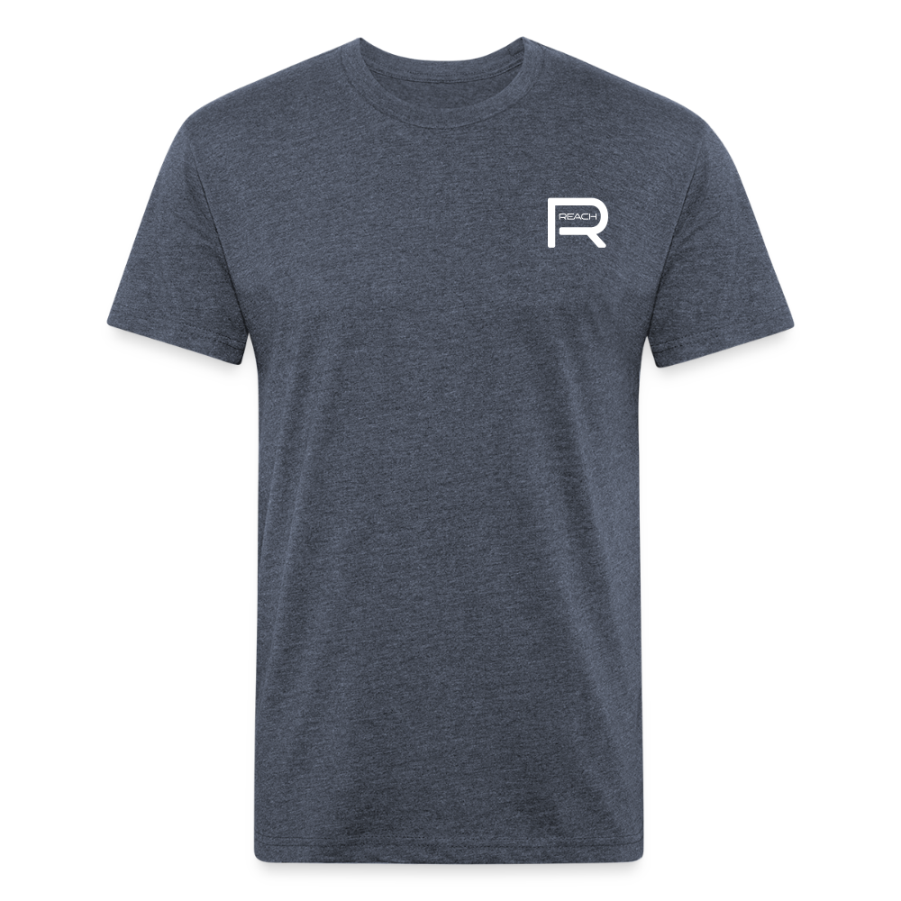 REACH Men's Cotton Crew Tee - heather navy