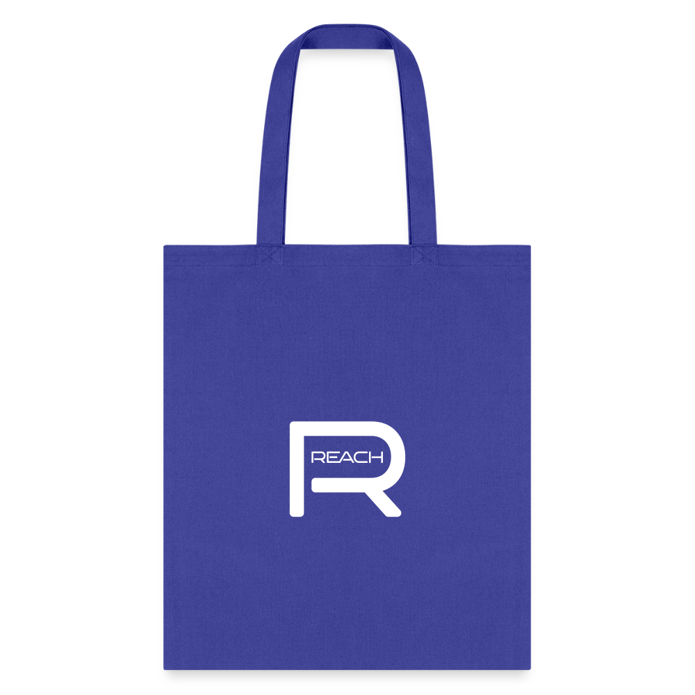 REACH Canvas Tote Bag - royal blue