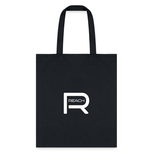 REACH Canvas Tote Bag - black