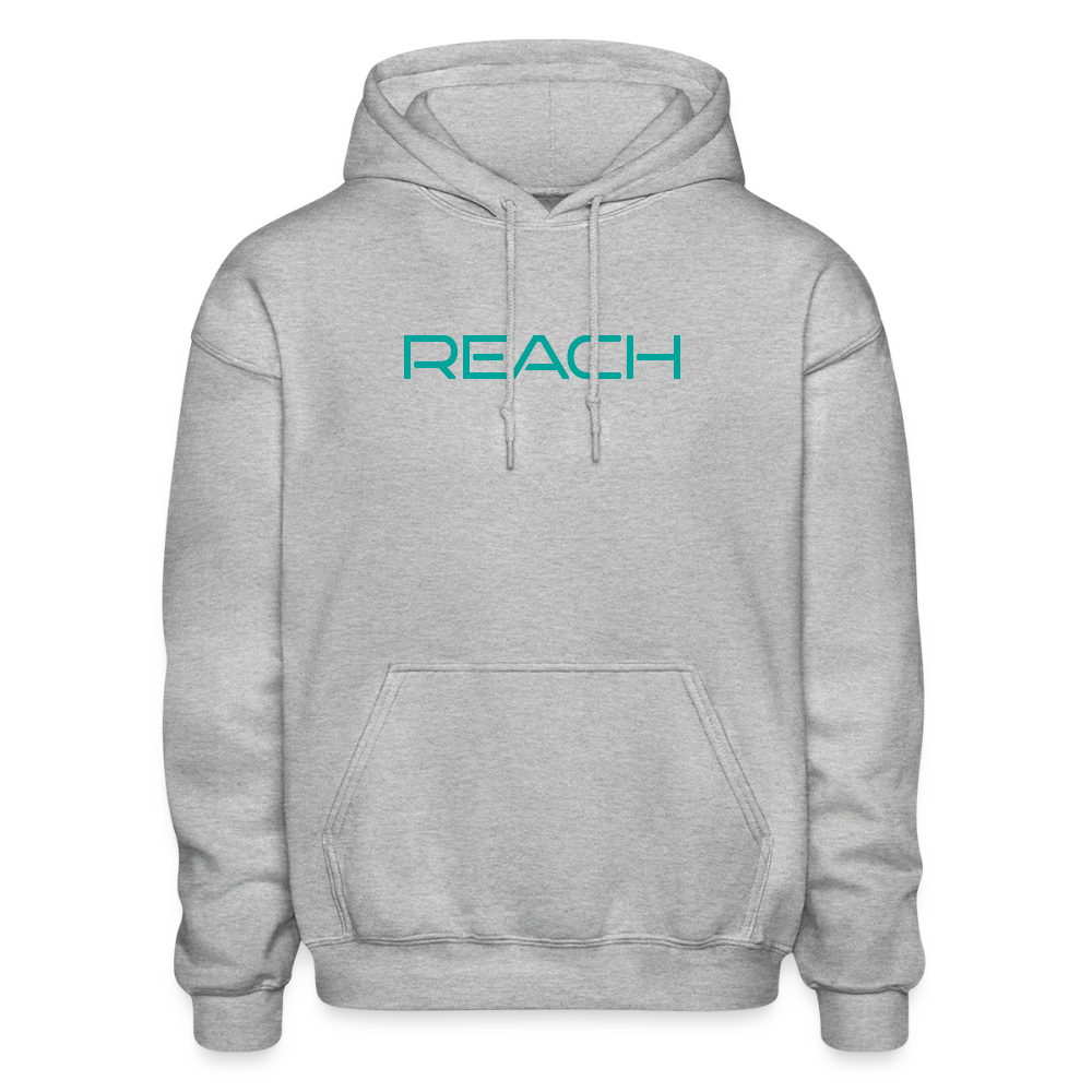 REACH Men's Fleece Pullover Hoodie - heather gray