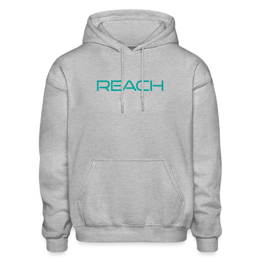REACH Men's Fleece Pullover Hoodie - heather gray