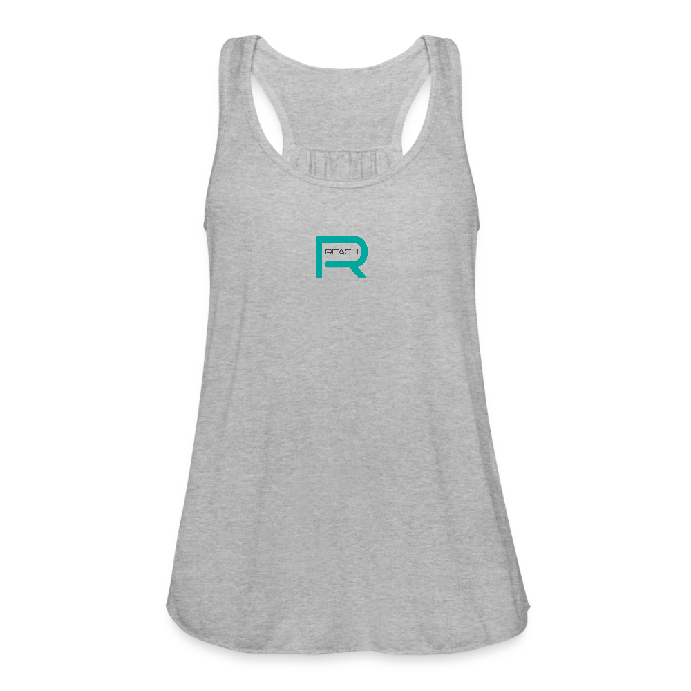 REACH Women's Flowy Tank - heather gray