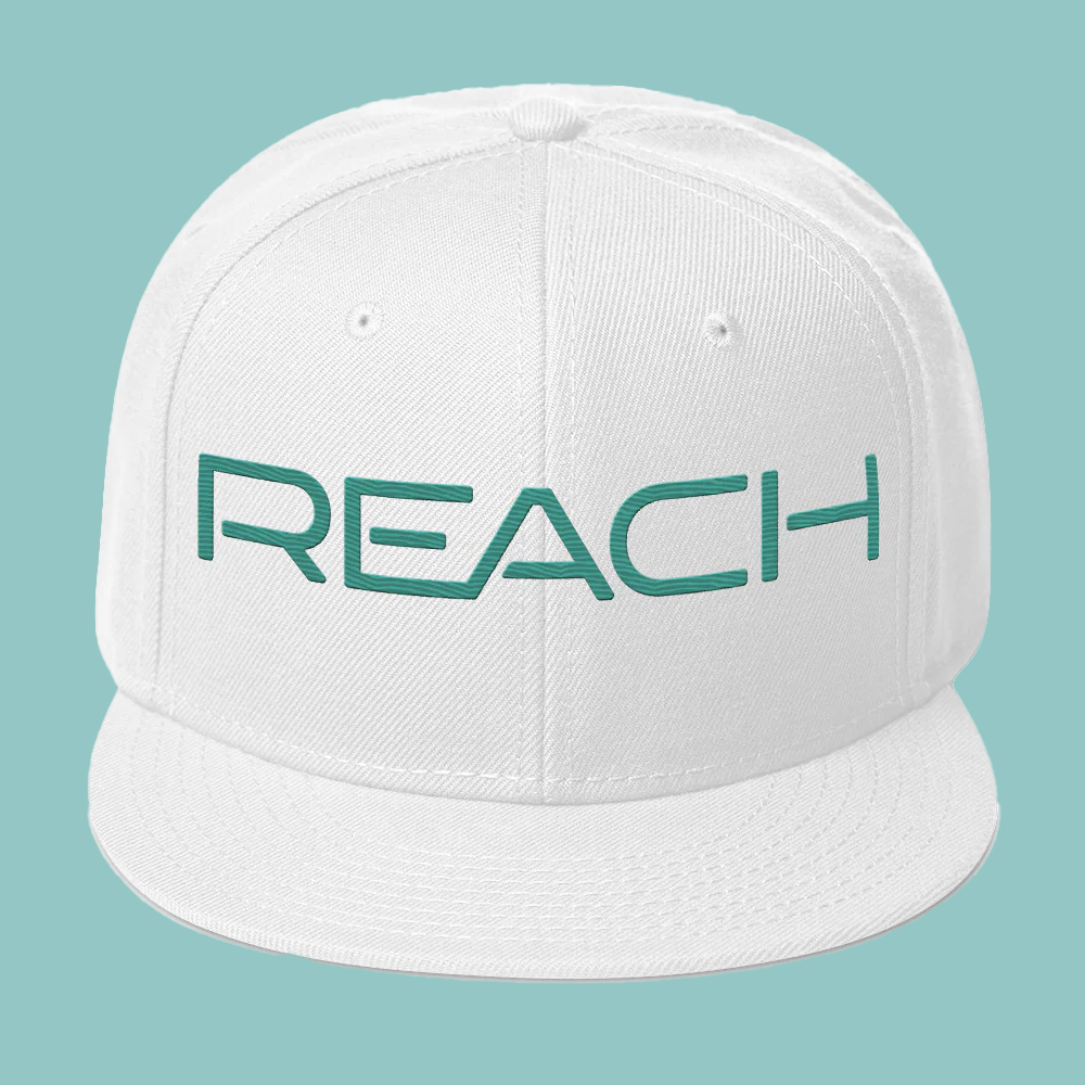 REACH Flat-Bill Snapback Cap