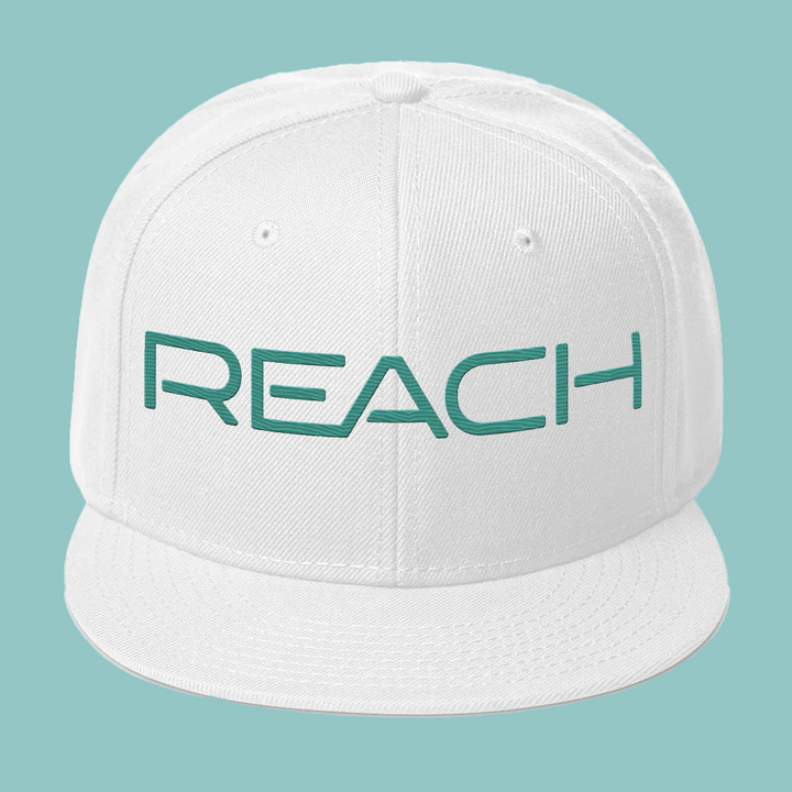 REACH Flat-Bill Snapback Cap