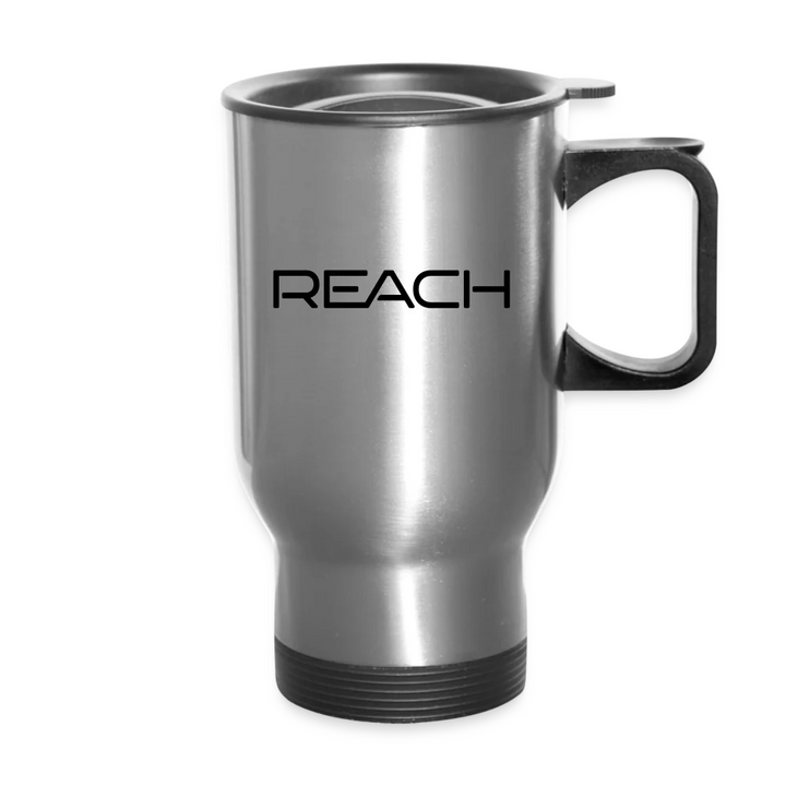 REACH Silver Travel Mug