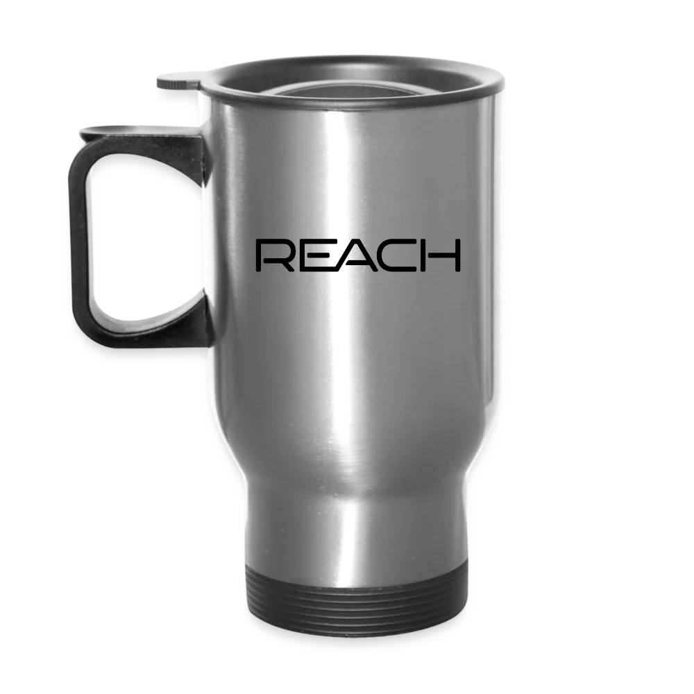 REACH Silver Travel Mug