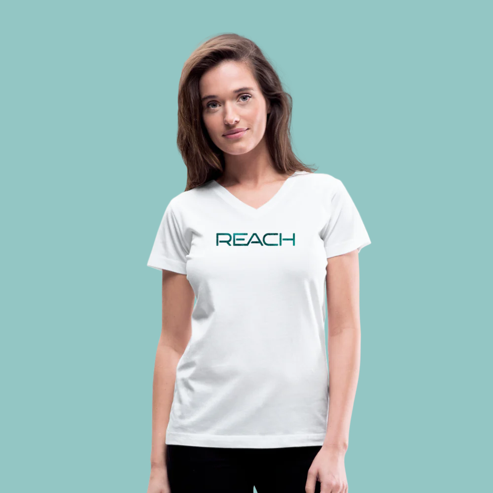 REACH Women's V-Neck Tee