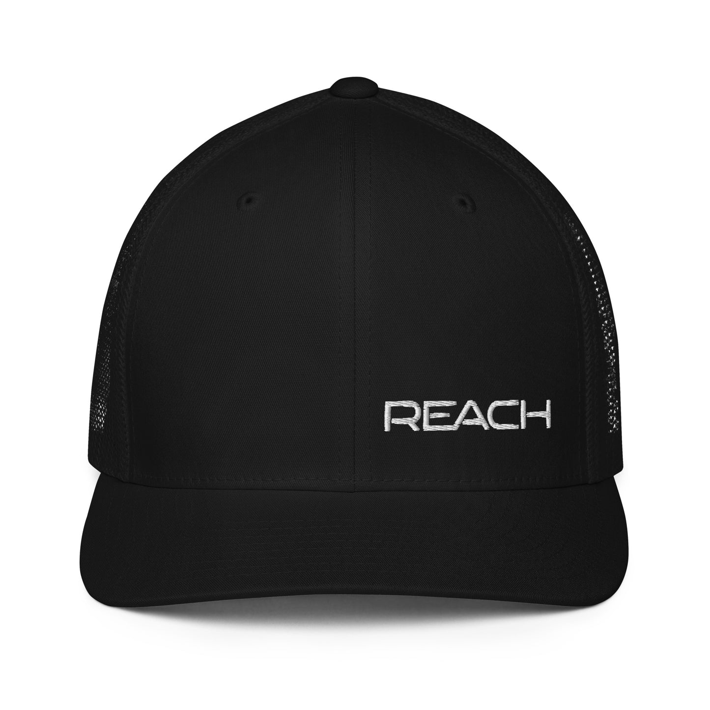 REACH Camo/Black - Closed-Back Trucker Cap