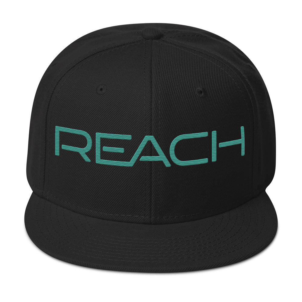 REACH Flat-Bill Snapback Cap