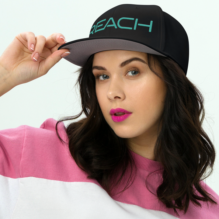 REACH Flat-Bill Snapback Cap