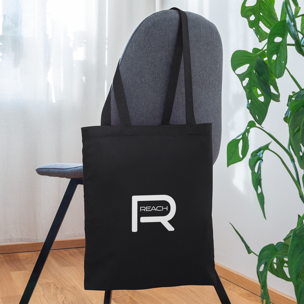 REACH Canvas Tote Bag - black