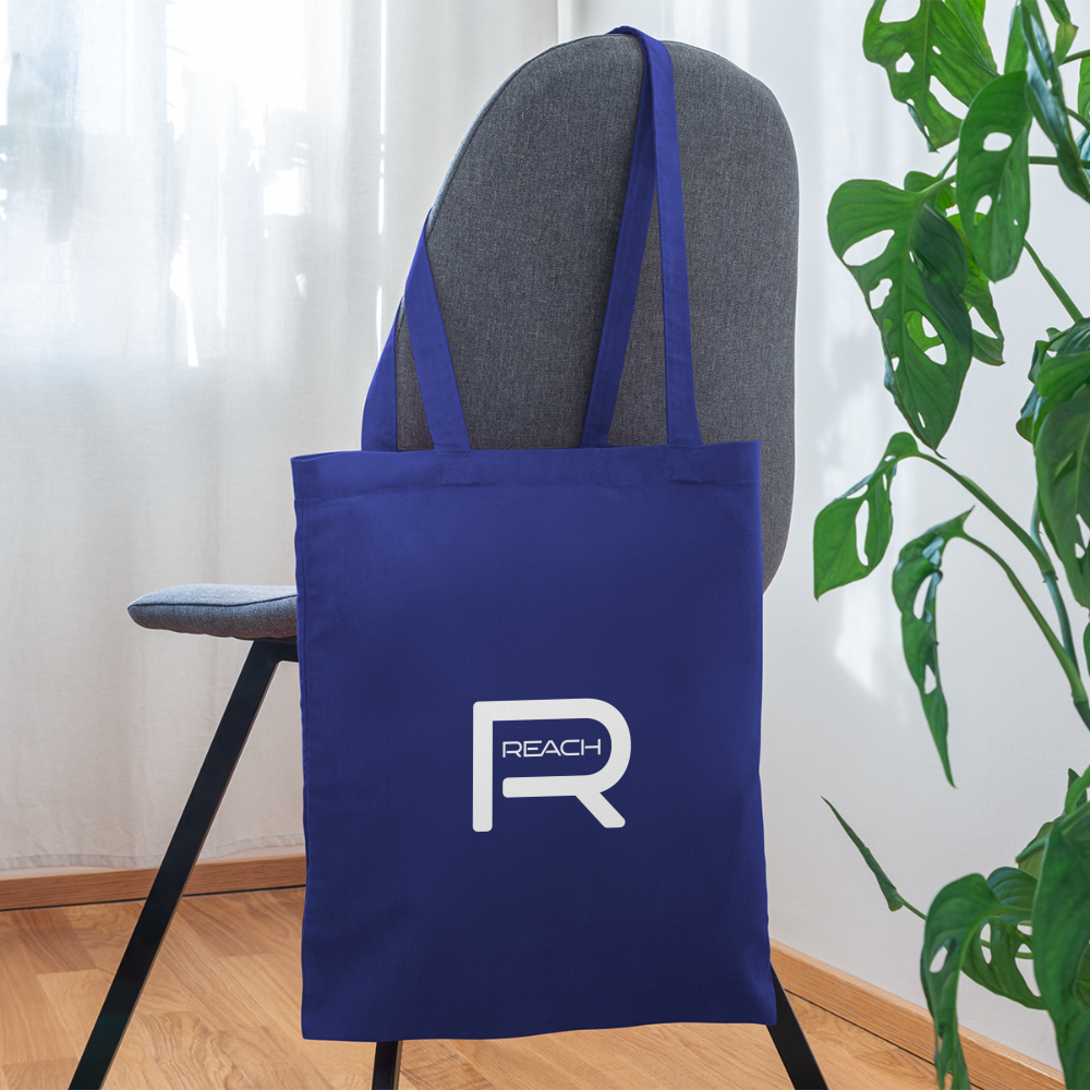 REACH Canvas Tote Bag - royal blue