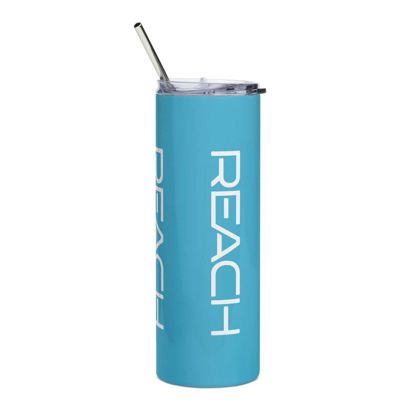 REACH Tumbler with Metal Straw, 20oz