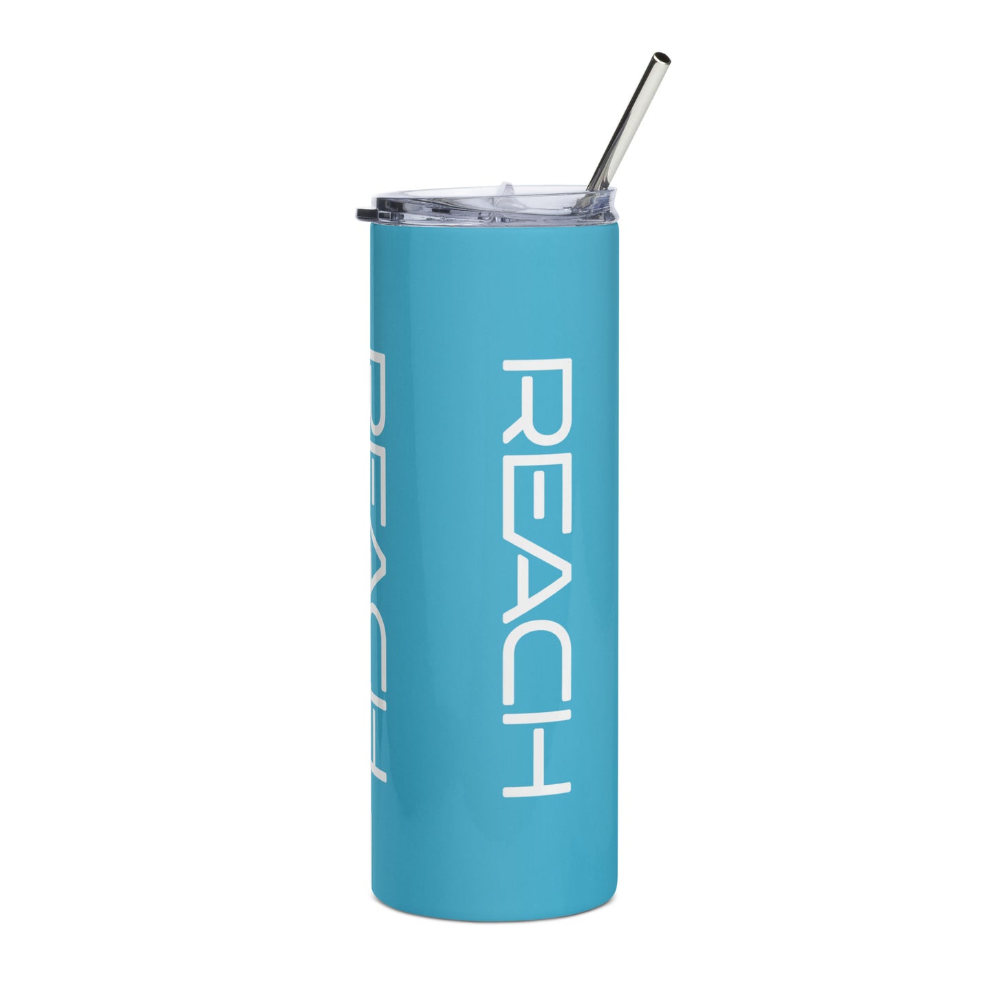 REACH Tumbler with Metal Straw, 20oz